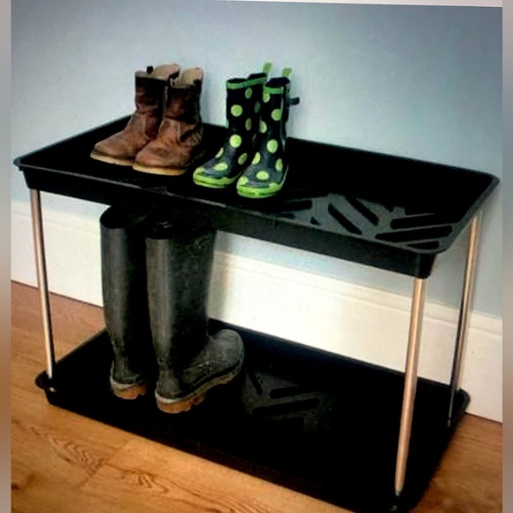 Garland Products Storage & Organization Nib Plow Hearth Two Tier Boot Tray Poshmark